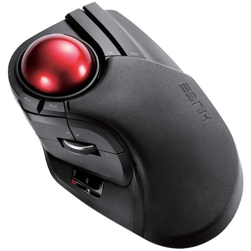 ELECOM ワイヤレストラックボール(人差し指・