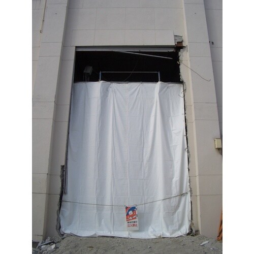 萩原 ホワイト防炎シート 10m×10m