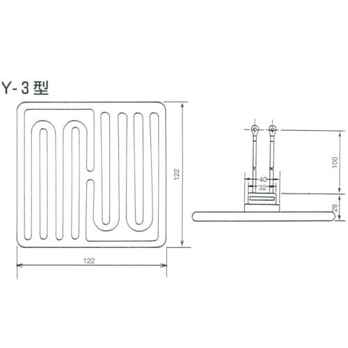 ヤマキ電器 セラミックヒーター Y−3型 200V