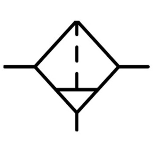 CKD エアフィルター エアフィルタ 標準白色シリ