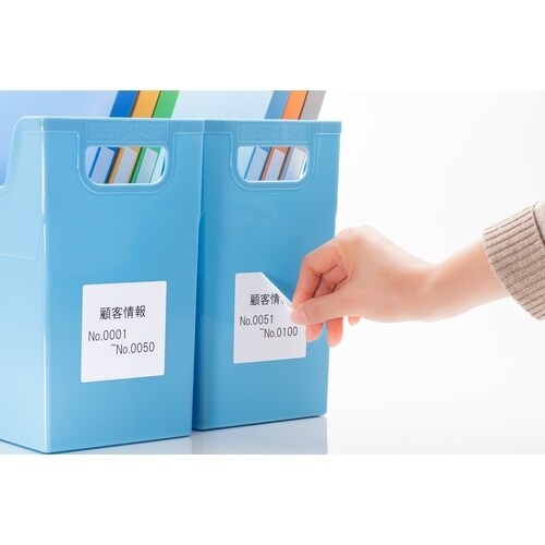 3M ラベルシール(兼用)再剥離8面 (100枚入