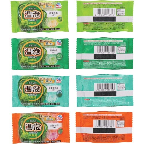 アース 温泡 ONPO こだわり森 炭酸湯 20錠