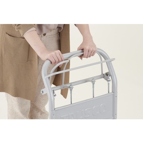 TRUSCO プレス製台車 ドンキーカート 折畳