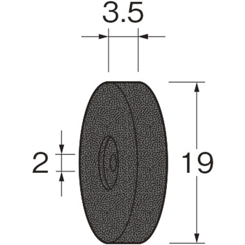 リューター ホイール型砥石(カーボンランダムホイー