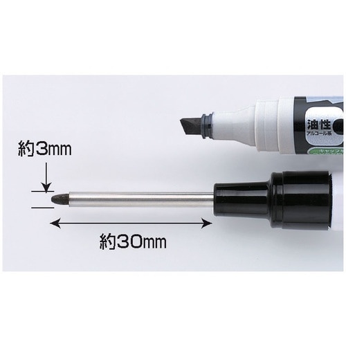 シヤチハタ ロング ニブ マーカー 赤