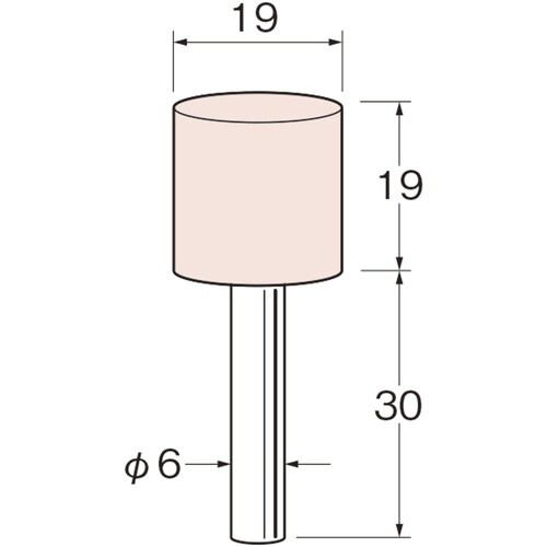 リューター 軸付砥石