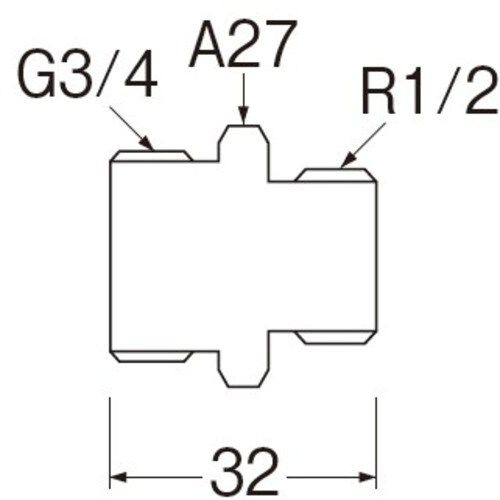 SANEI 異径ニップル