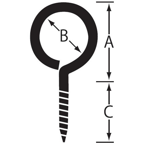ニッサチェイン ステンレスヒートンB型 2.6×3
