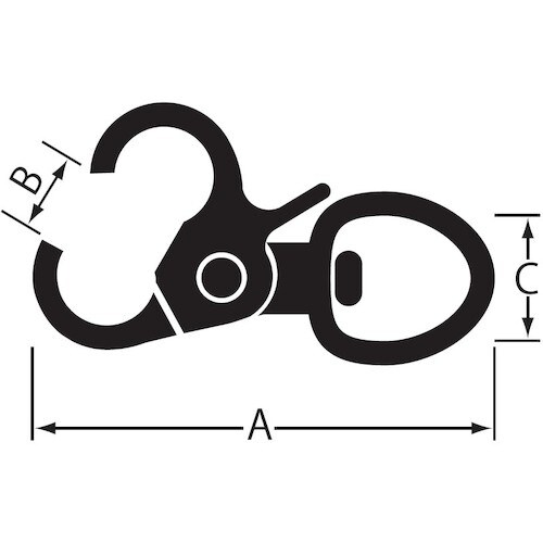 ニッサチェイン ニッケルトリガースナップ (50個