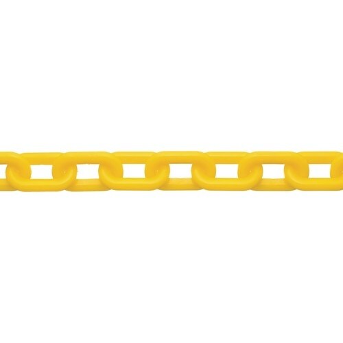 ニッサチェイン プラカラーリンク 30m巻 黄