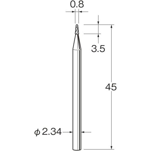 リューター 精密加工用超硬カッター