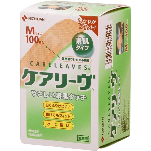 ニチバン 絆創膏 ケアリーヴCL100M