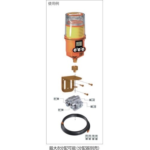 パルサールブ M型500ml空グリスパック付 電気