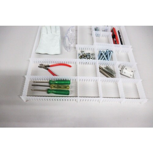 蝶プラ キララポキポキ仕切板No.4 ナチュラル(