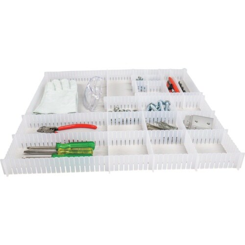 蝶プラ キララポキポキ仕切板No.4 ナチュラル(