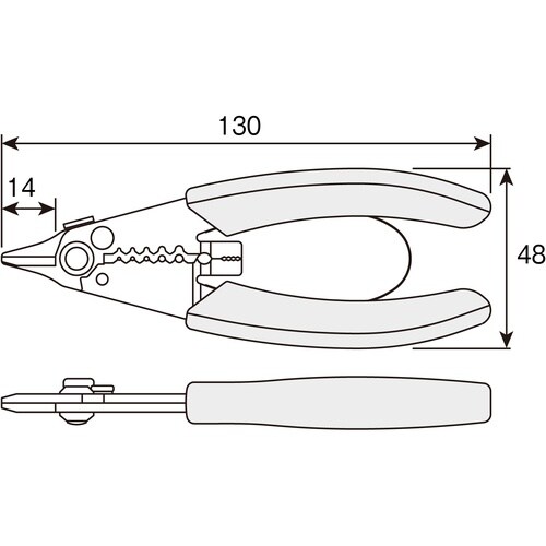 HOZAN ワイヤーストリッパー細線用