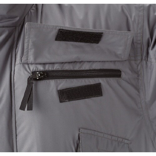 AUTO−BI 防水防寒つなぎ服810−007グレ