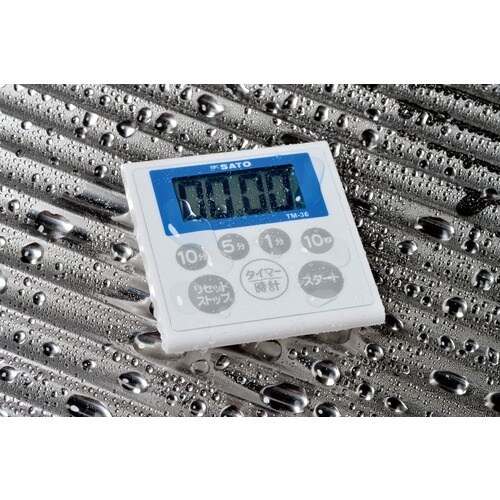 佐藤 防水キッチンタイマーTM−36(1709−3