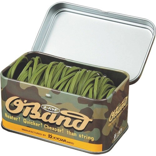 オーバンド カモフラ缶 30g カーキ色