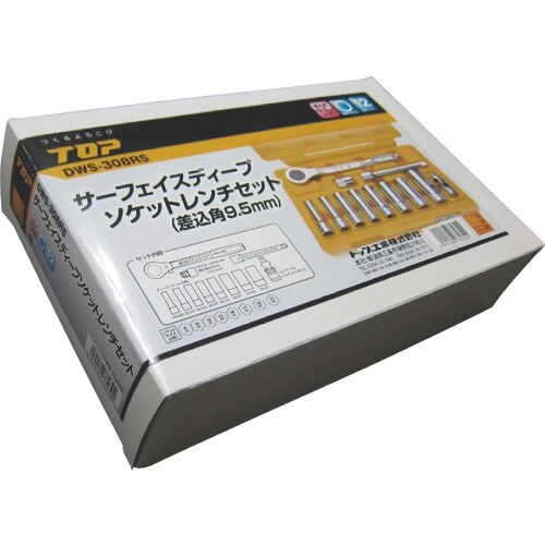 TOP サーフェイスディープソケットレンチセット