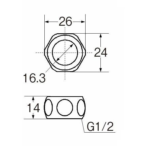 SANEI 巻ベンリーカンナット(T13用)