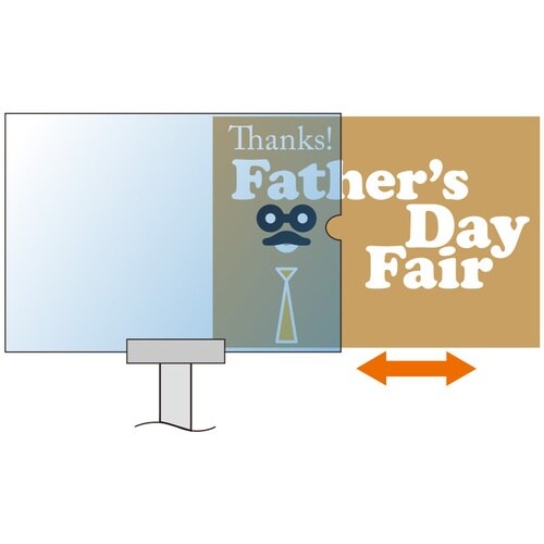 TOKISEI フロアーサインスタンド A3縦