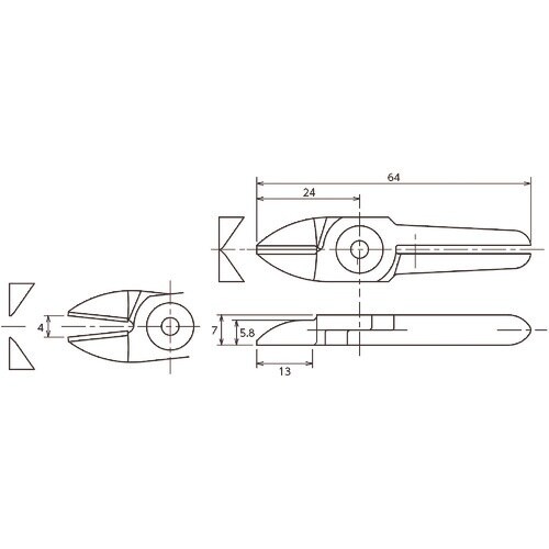 VESSEL 金属用ストレート刃 N5BJ 適応機