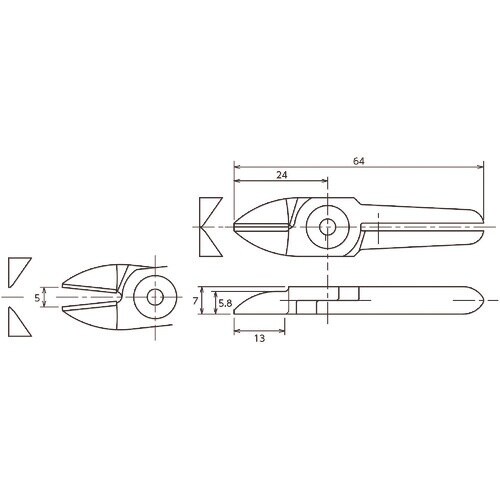 VESSEL 金属用ストレート刃 N3BJ 適応機