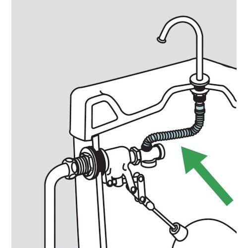 SANEI ロータンク連結ホース