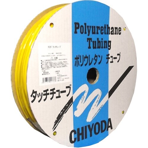 チヨダ タッチチューブTP 6mm/100m 黄