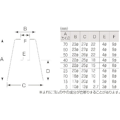MK ゴムセーフ戸当 白 5mm