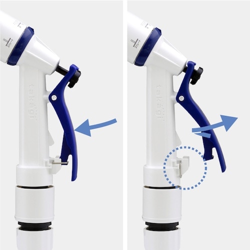 タカギ ホースノズル ラクロックファイブW