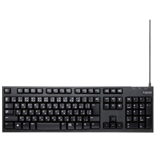 ELECOM USB接続 スタンダードキーボード
