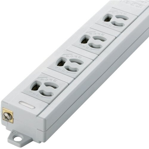 ELECOM 3P 4個口 マグネット 1m 変換