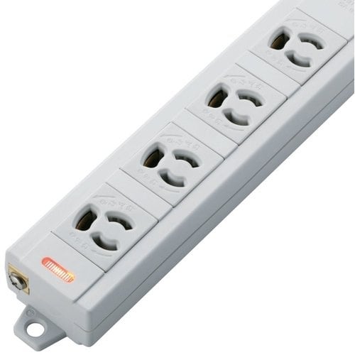 ELECOM 3P 4個口 マグネット 1m 変換