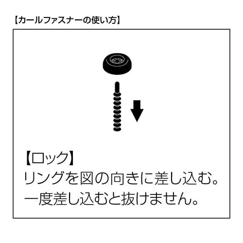 カール カールファスナー No.17−K (100