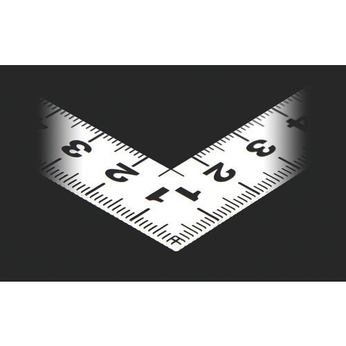 シンワ 曲尺平ぴた ホワイト 15cm/5寸 併用