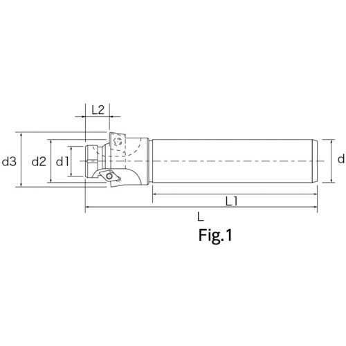 THECUT 沈めフライス(座グリ) 油圧機器Oリ