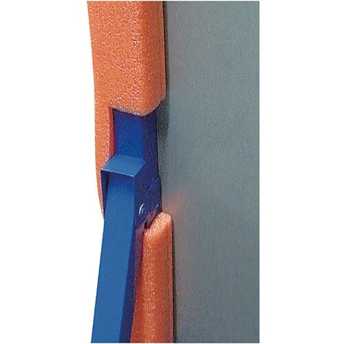 緑十字 工事看板用カバー オレンジ 2本1組(左枠