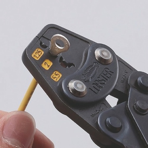 エビ ミニ圧着工具 使用範囲1.25・2・5.5