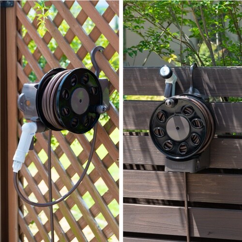 タカギ ホースリール オーロラLIGHT10m(B