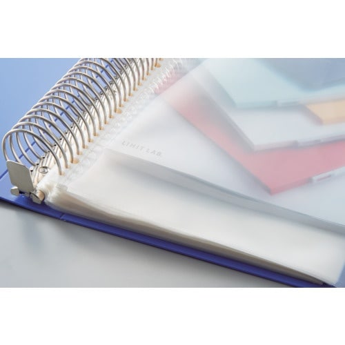 LIHIT 交換式クリヤーブック56枚 黒