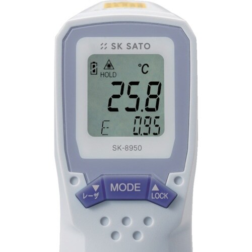 佐藤 防水放射温度計(サークルサーモ)SK−895