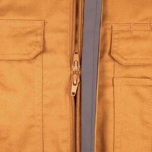 カジメイク 6609 T/C長袖股ハギつなぎ服 ブ