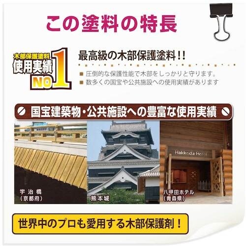 KANSAI 水性XDウッドコートS オリーブ 3