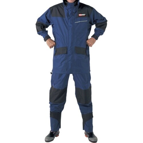 カジメイク KM−001 仕事合羽 チャコール 4