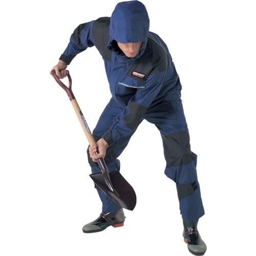 カジメイク KM−001 仕事合羽 チャコール 4