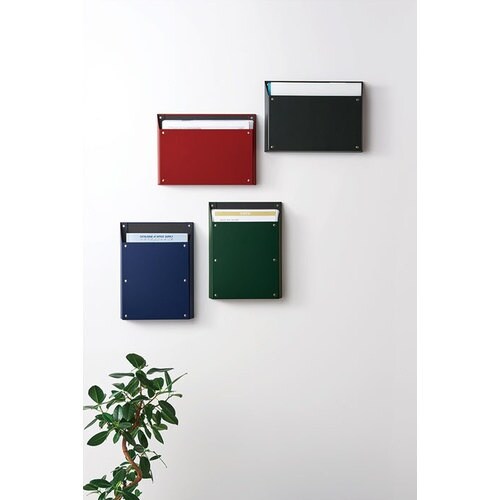 KING JIM マグケ−ス A4タテ型 赤 耐荷