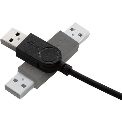 ELECOM 機能主義USBハブ 長ケーブル4ポー