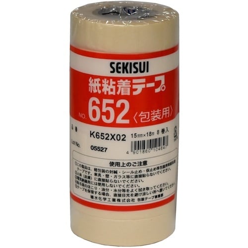 積水 紙粘着テープ#652 15X18